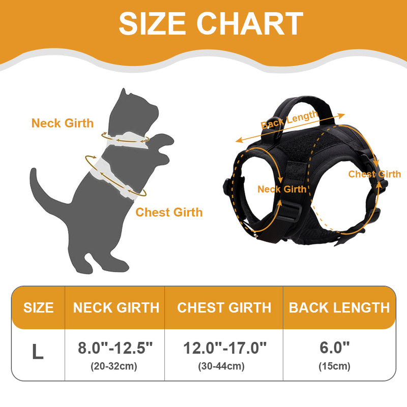 Ultimate Tactical Military Cat Harness
