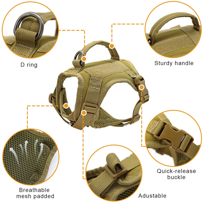 Ultimate Tactical Military Cat Harness