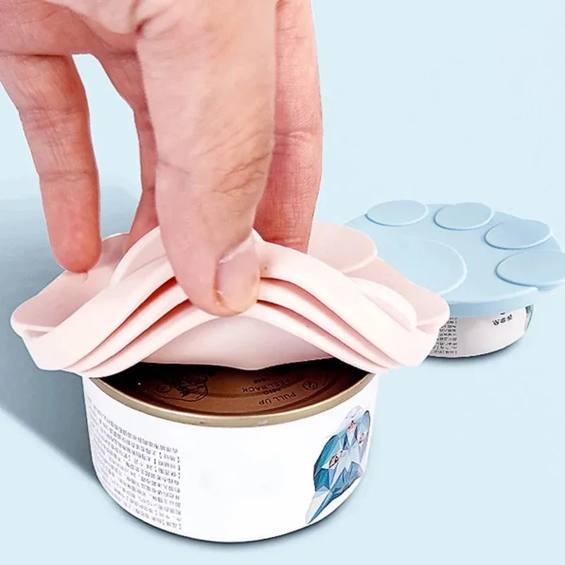 Purrfect Paws: Adorable Cat Paw Designed Food Can Cover