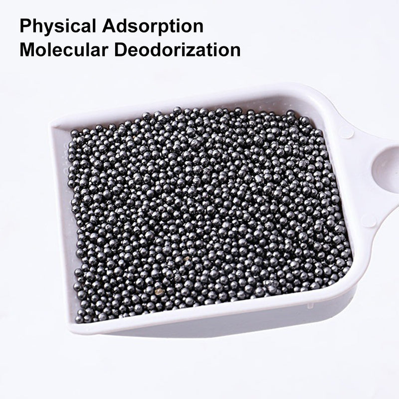 Fresh & Furry: 250ml Activated Carbon Cat Litter Deodorizing Beads