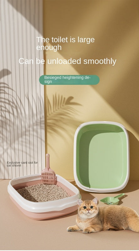 Semi-Enclosed Sandbox Toilet