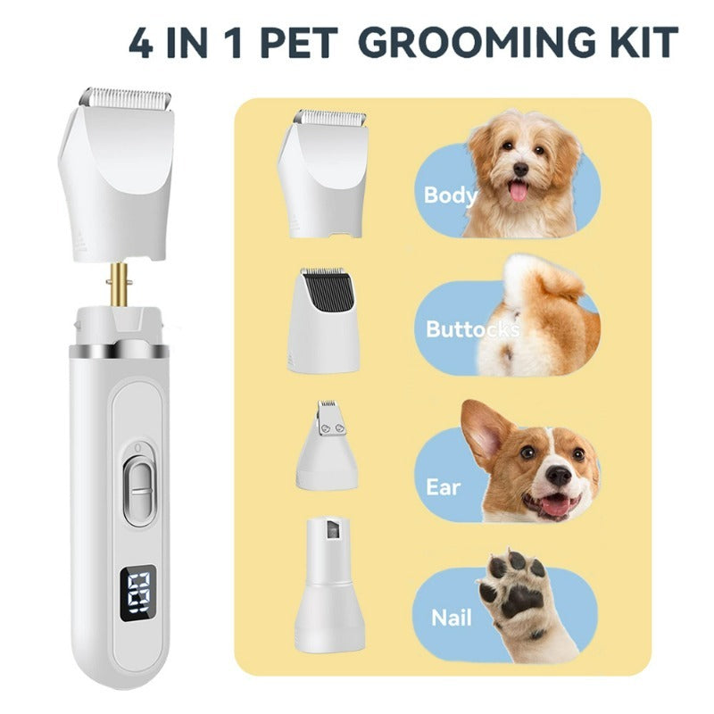 Pawsome Perfection: Rechargeable, Super Quiet Paw Trimmer