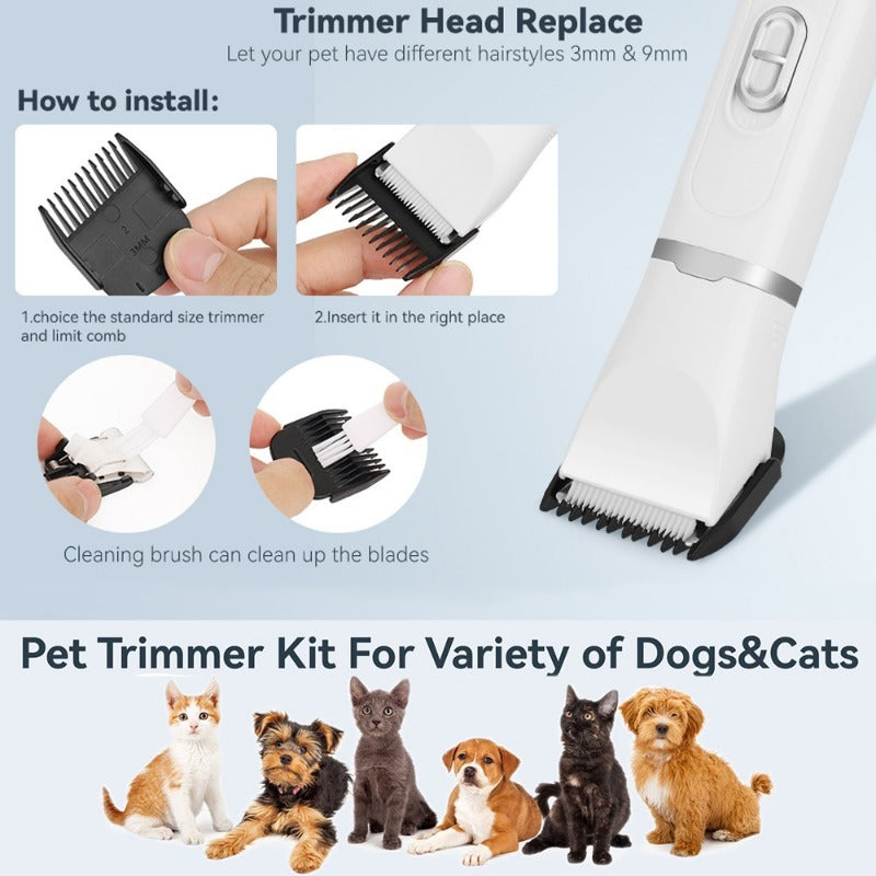 Pawsome Perfection: Rechargeable, Super Quiet Paw Trimmer
