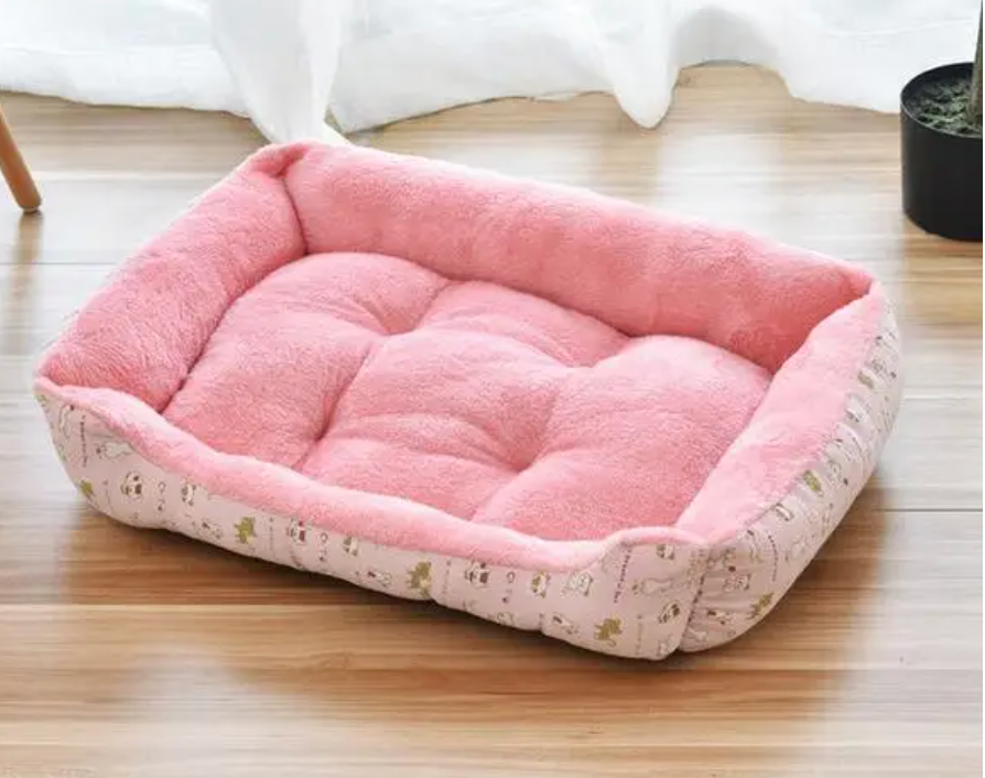 Comfortable Warm Bone Design Cat Bed
