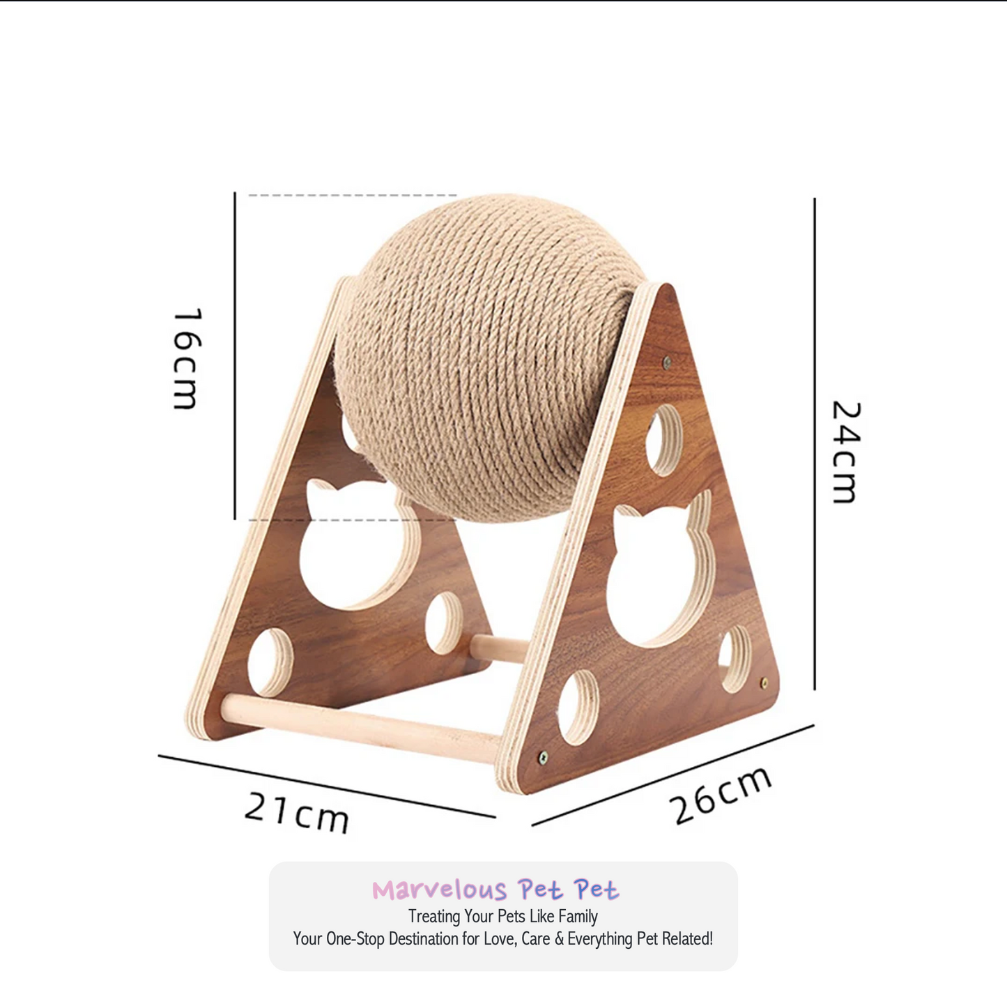 Kitty Carnival: Engaging Cat Scratcher Board & Toy