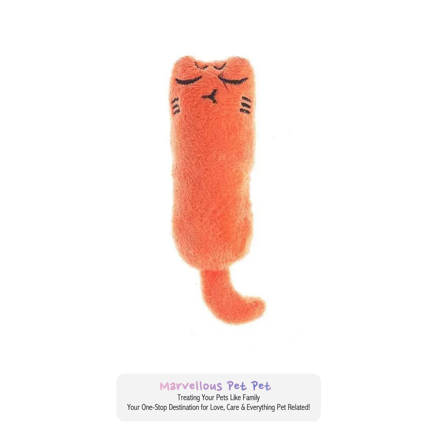 Catnip-Infused Rustling Sound Cat Toy