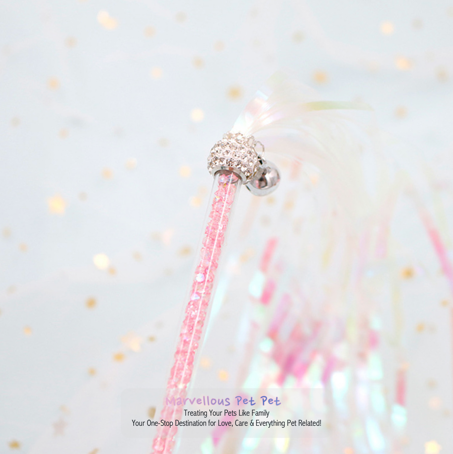Colorfully Exciting Rod Cat Wand Toys