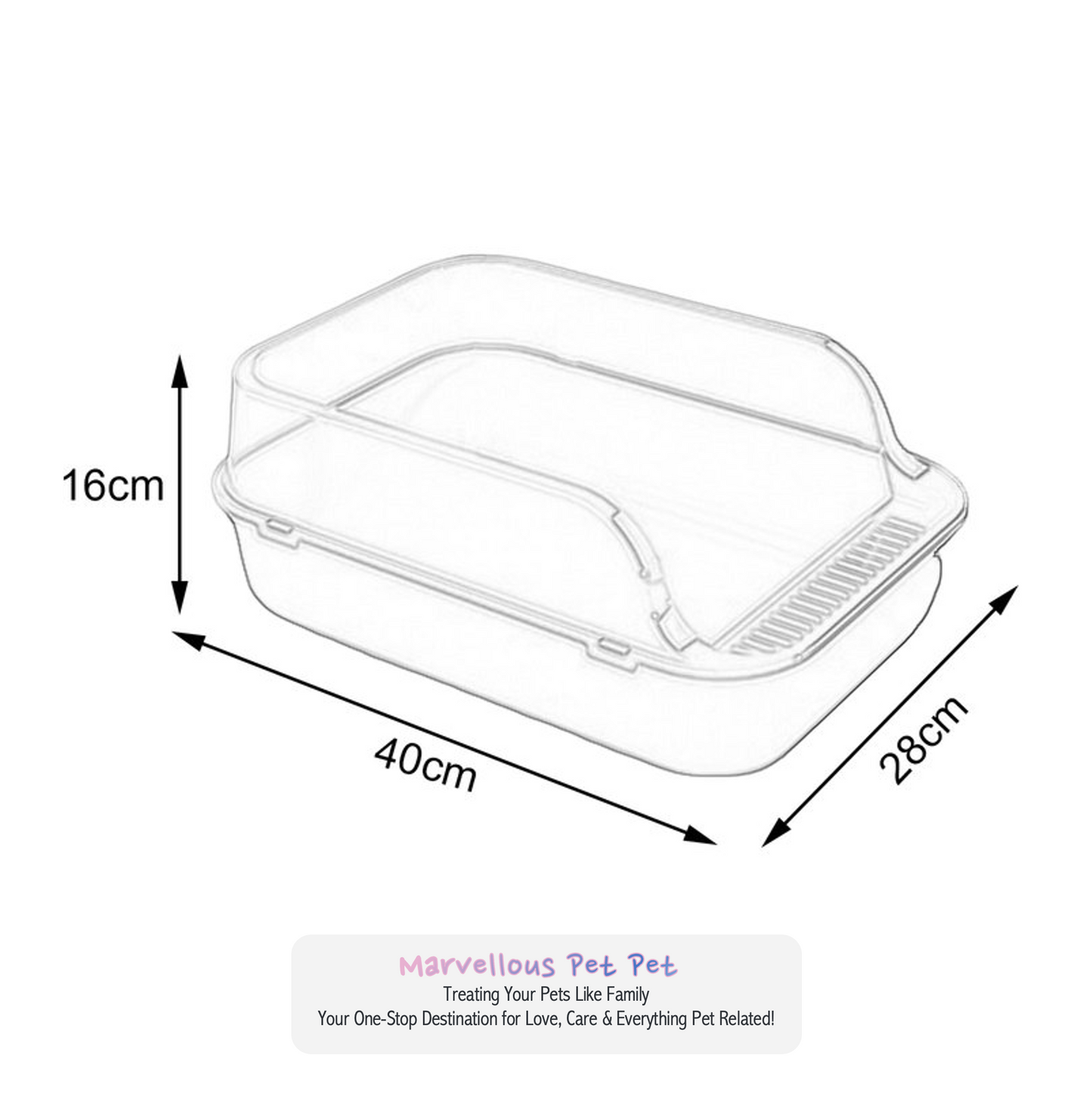 Anti-Splash Kitten Toilet