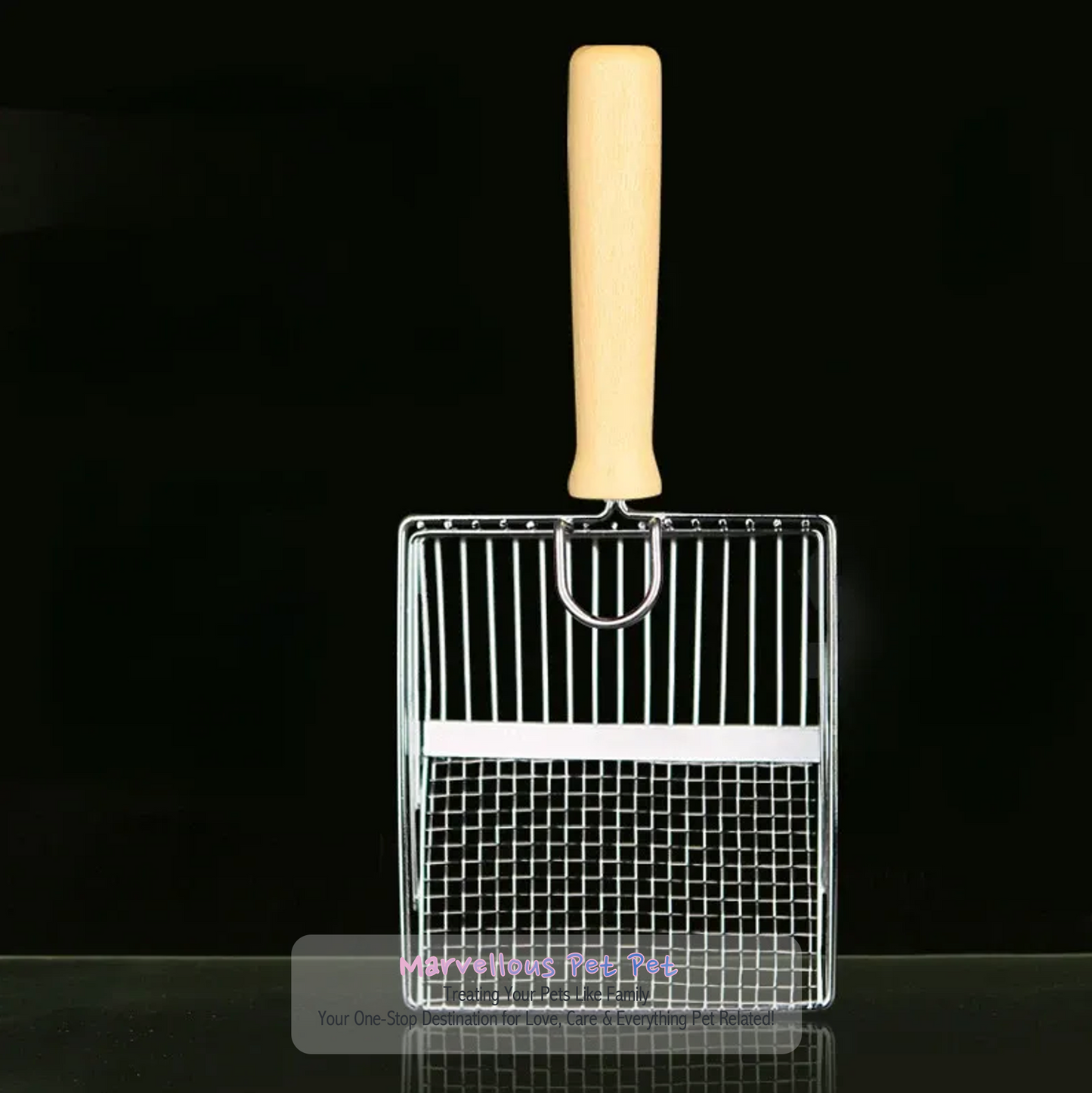Stainless Steel Cat Litter Scooper