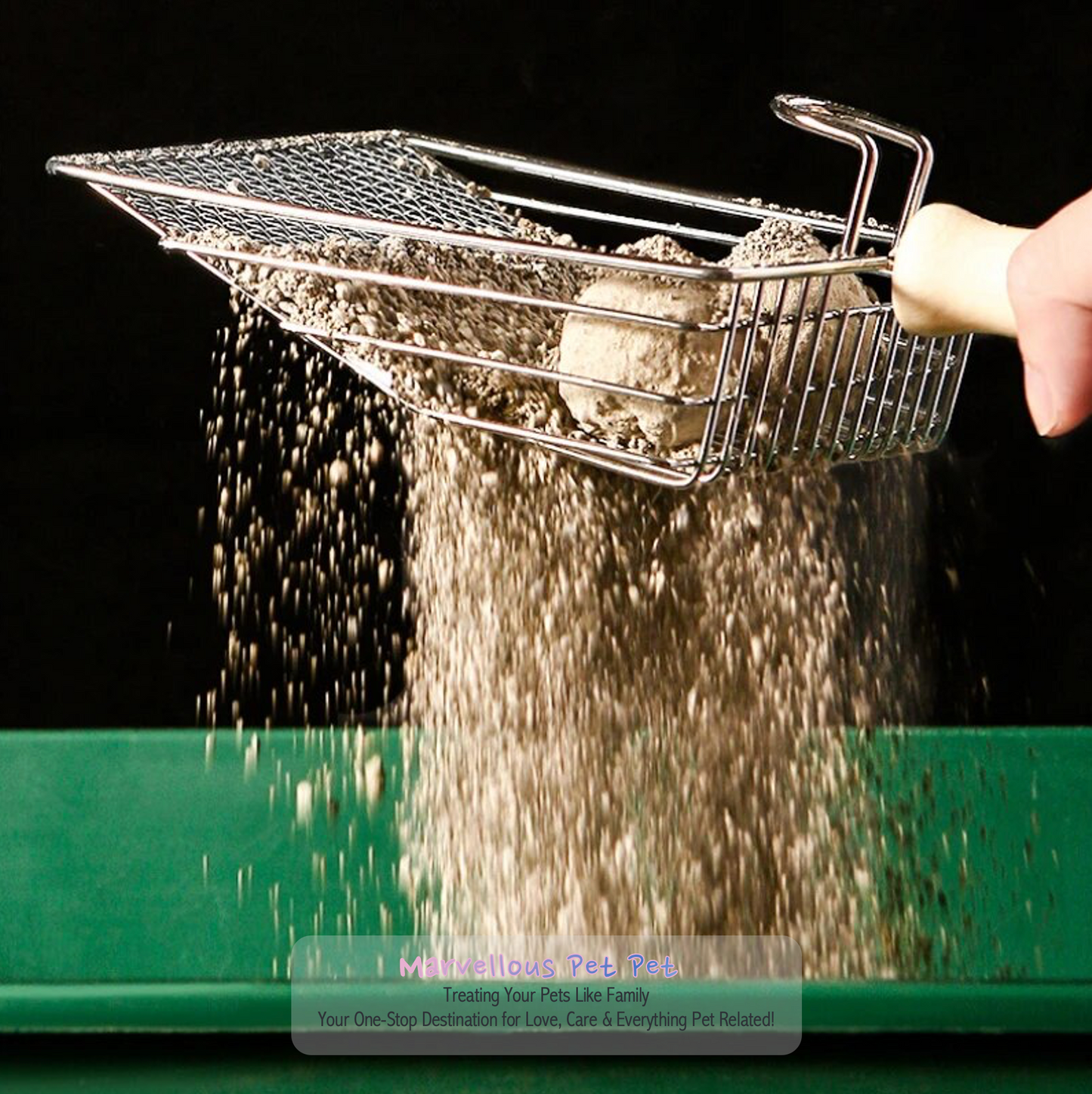 Stainless Steel Cat Litter Scooper