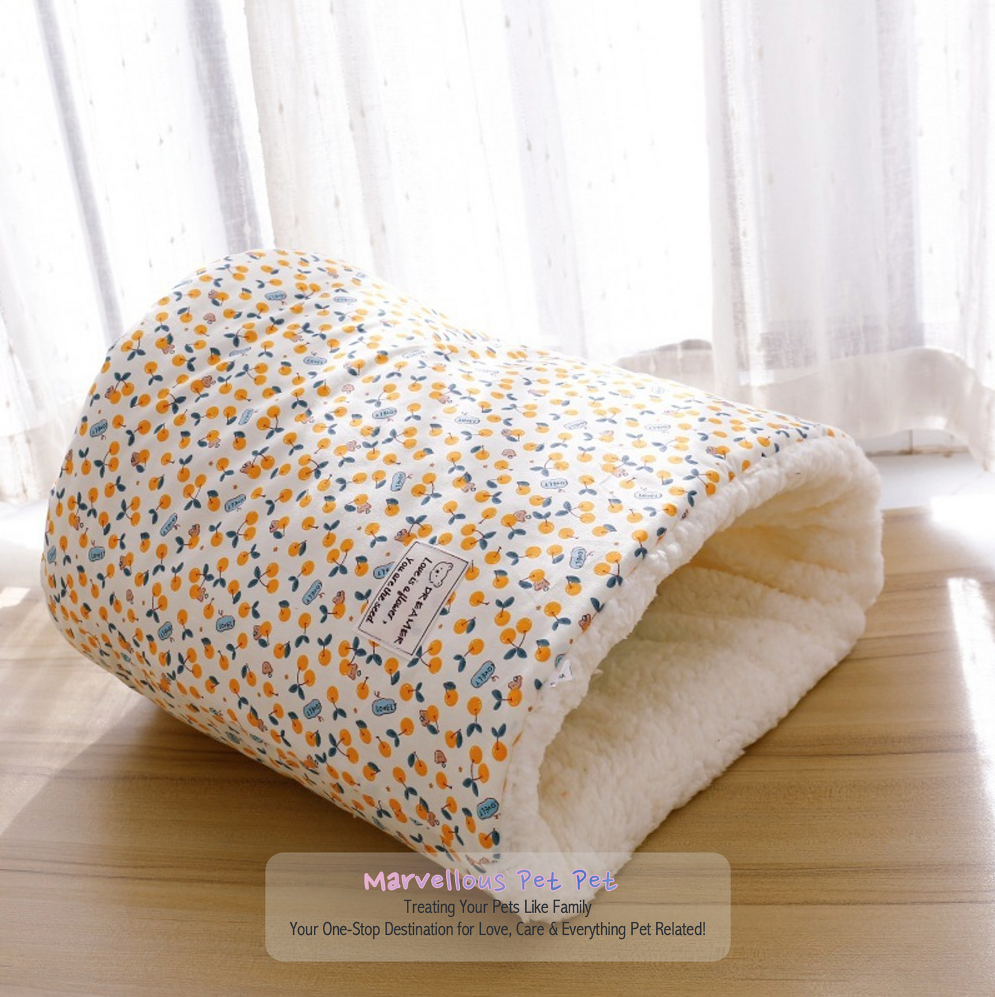 Ultra-Soft Plush Puppy & Cat Bed