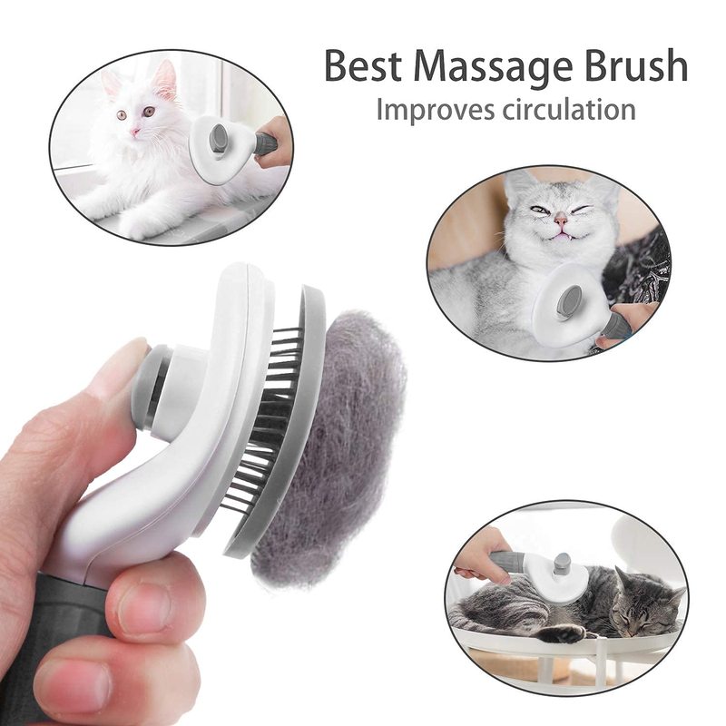 Self-Cleaning Pet Brush & Comb