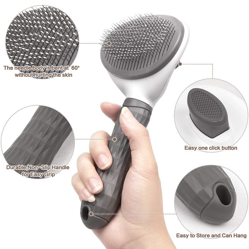 Self-Cleaning Pet Brush & Comb