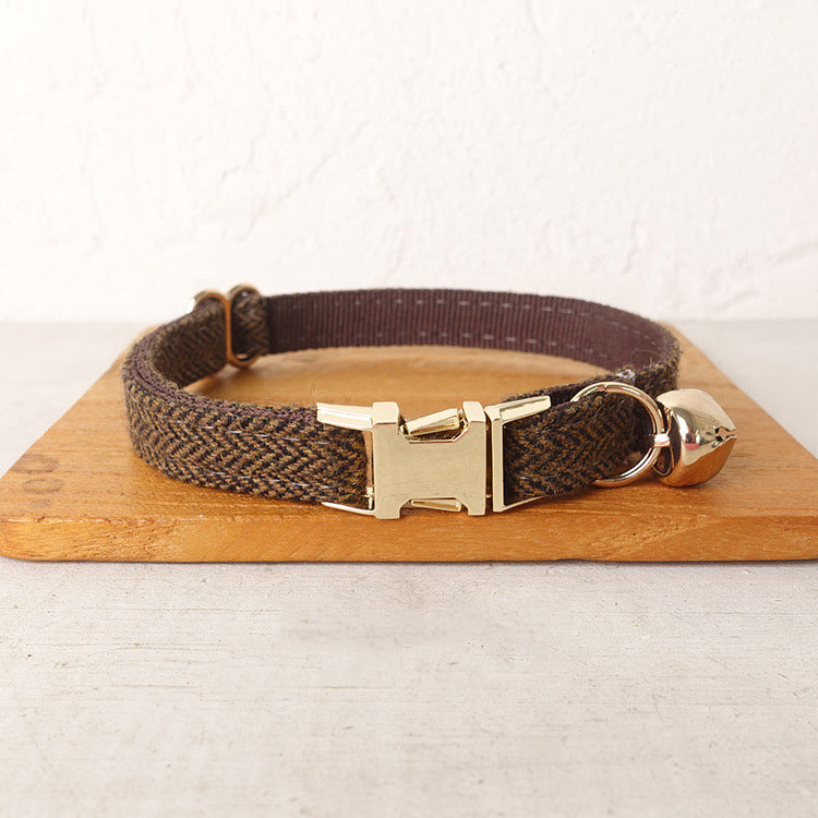 Chic Personalized Cat Collar with Bow & Bell