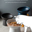 Cat Food & Water Bowl in Matte Finish