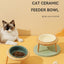 Elegant Food and Water Bowl for Cats or Small to Medium Dogs Adds a Touch of Class to Feeding Times