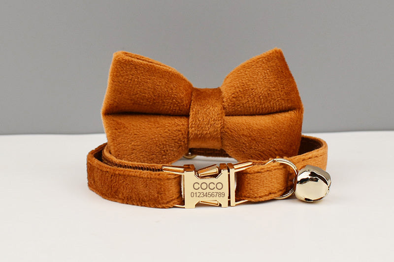 Luxurious Velvet Cat Collar