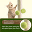 Adorable Leafy Green Cat Scratching Post