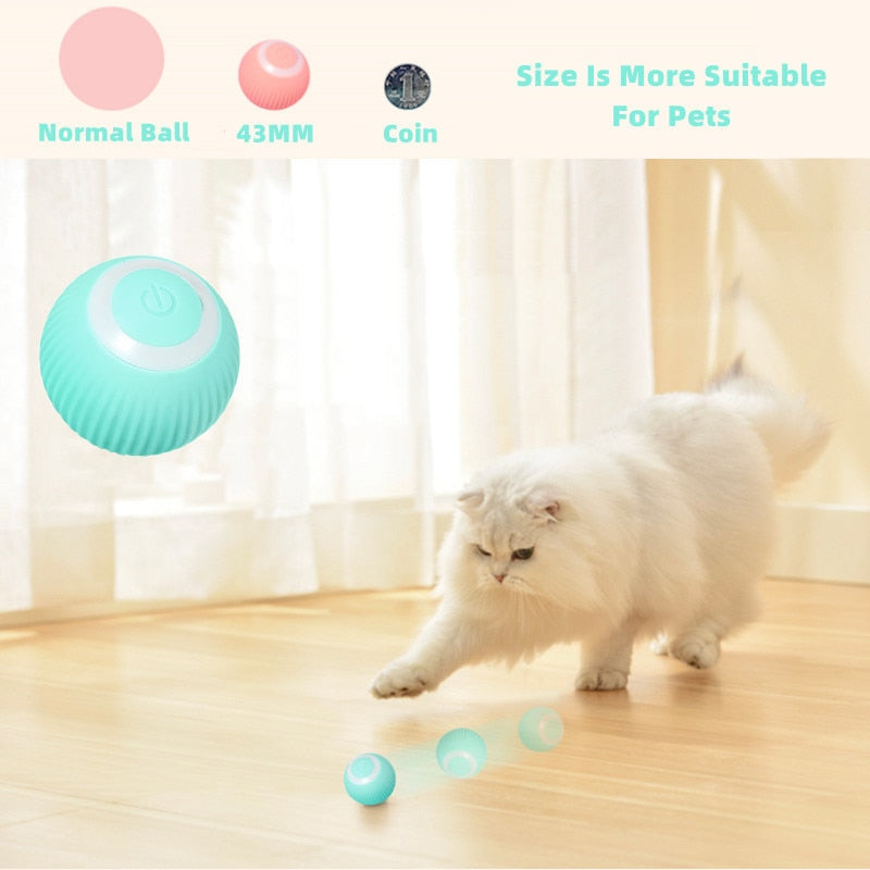 Exciting Automatic Rolling Ball Toy for Cats