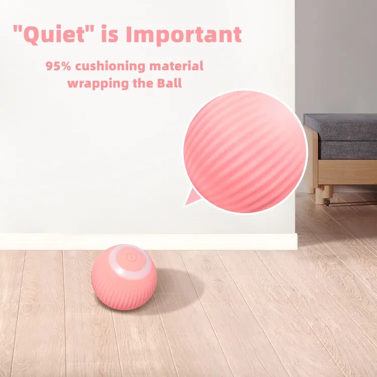 Exciting Automatic Rolling Ball Toy for Cats