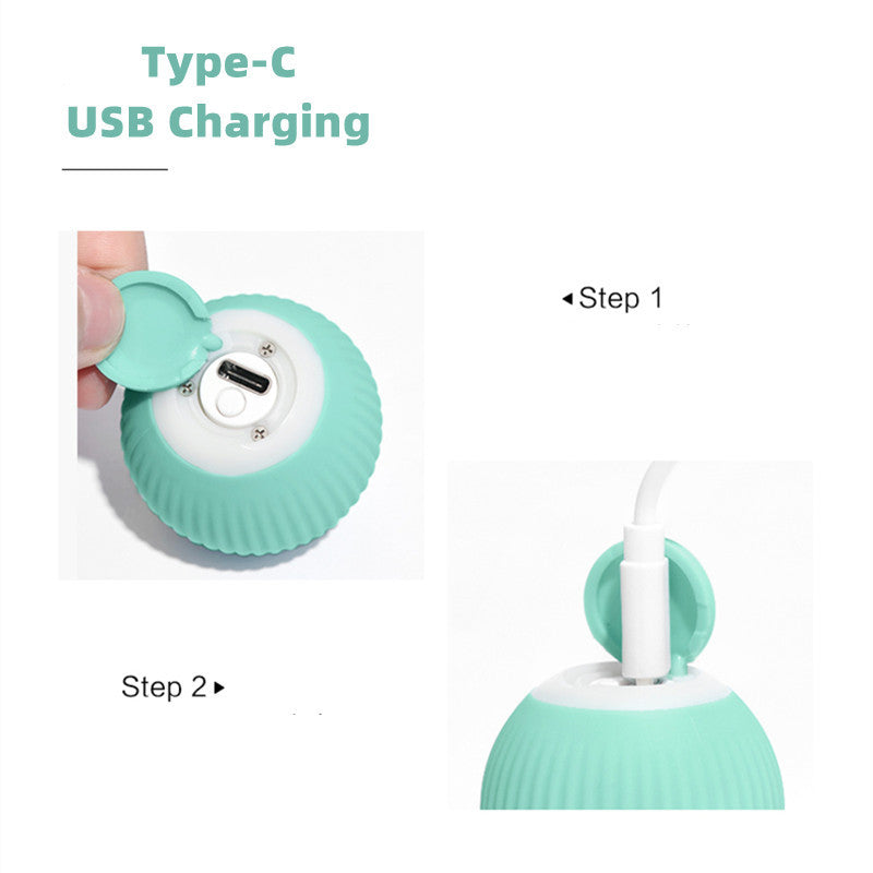 Exciting Automatic Rolling Ball Toy for Cats