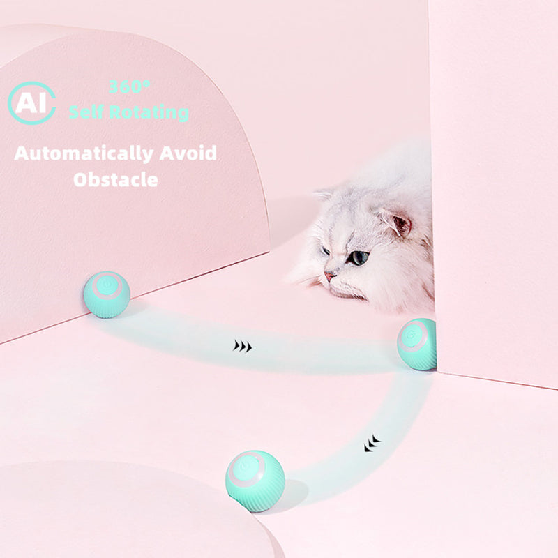 Exciting Automatic Rolling Ball Toy for Cats