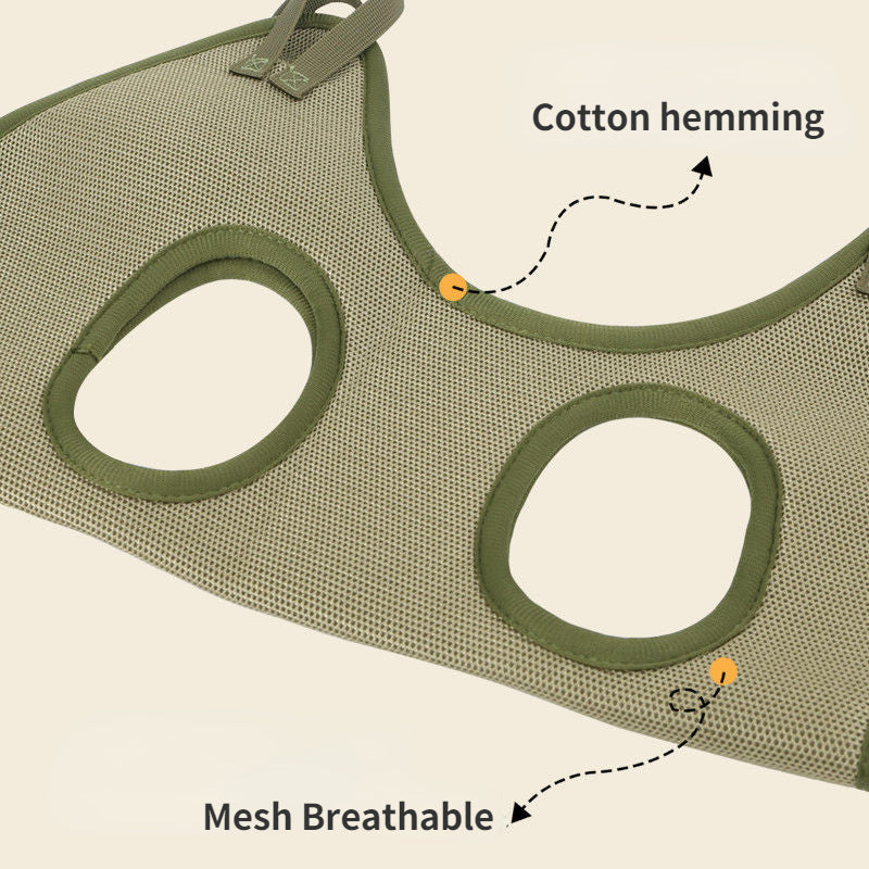 Nail Cutting, Grooming & Bath Restraint Hammock Bag