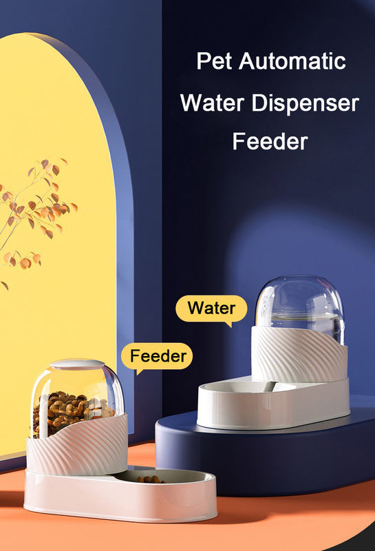 3-Color Cat Feeder Set