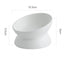 Pet's Culinary Delight: 15° Tilted Elevated Feeding Dish for Small Dogs and Cats