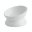 Pet's Culinary Delight: 15° Tilted Elevated Feeding Dish for Small Dogs and Cats