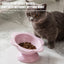 Ceramic Flower Style Water Bowl