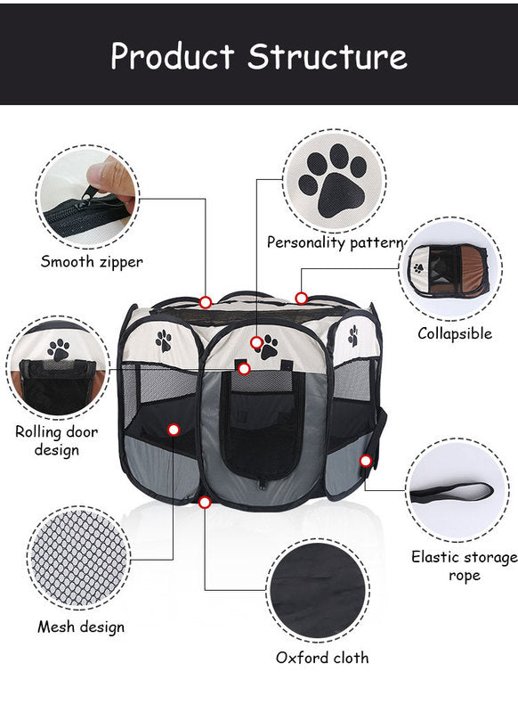 For Your Furry Friends: Versatile S/M/L Cat Delivery Room Made for Comfort