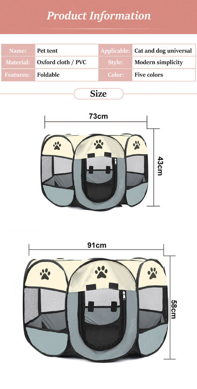 For Your Furry Friends: Versatile S/M/L Cat Delivery Room Made for Comfort