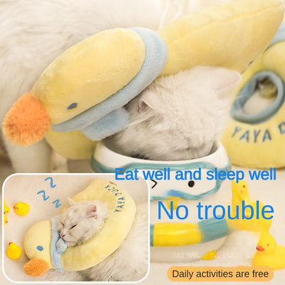 Adorable Yellow Duck Shaped Protective Collar