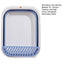 Hygiene Haven: Semi-Closed Plastic Cat Litter Box