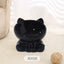 Diagonal High-Feet Ceramic Cat Bowl Exclusively Crafted to Protect Furry Friend's Cervical Spine