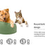 Dine with Care: 15-Degree Raised Cat & Dog Bowl