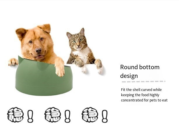 Dine with Care: 15-Degree Raised Cat & Dog Bowl