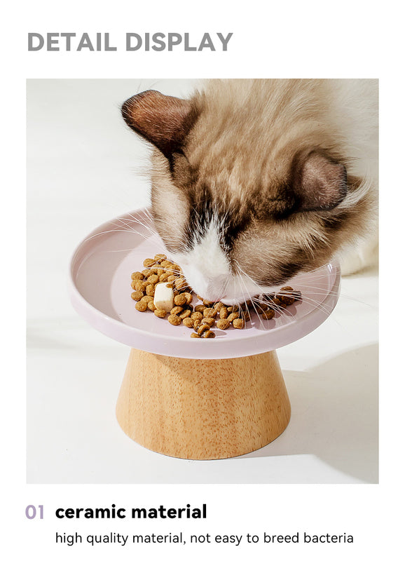 Chic Ceramic Bowl Ideal for Cats and Small Dogs