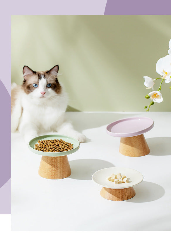 Chic Ceramic Bowl Ideal for Cats and Small Dogs