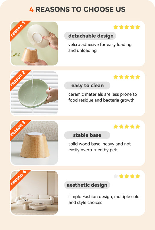 Chic Ceramic Bowl Ideal for Cats and Small Dogs