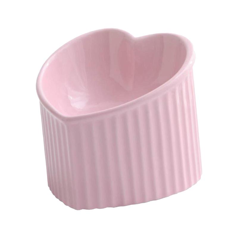 Handmade, Anti-Slip Ceramic Cat Bowl