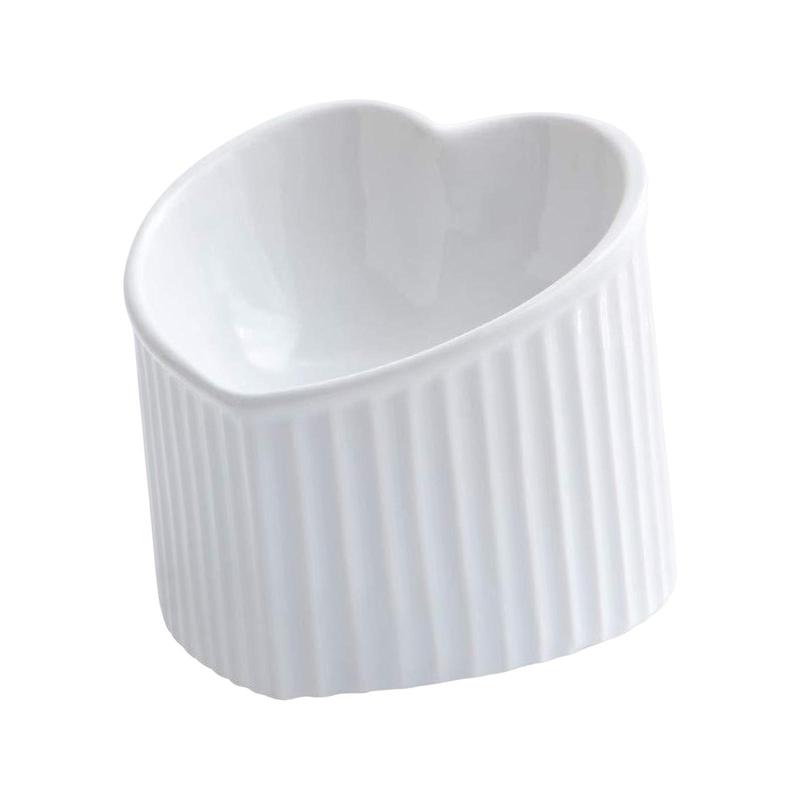 Handmade, Anti-Slip Ceramic Cat Bowl