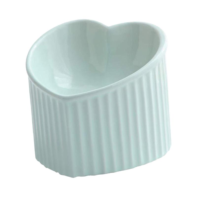 Handmade, Anti-Slip Ceramic Cat Bowl