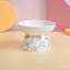 Ceramic High Foot Bowl For Cats