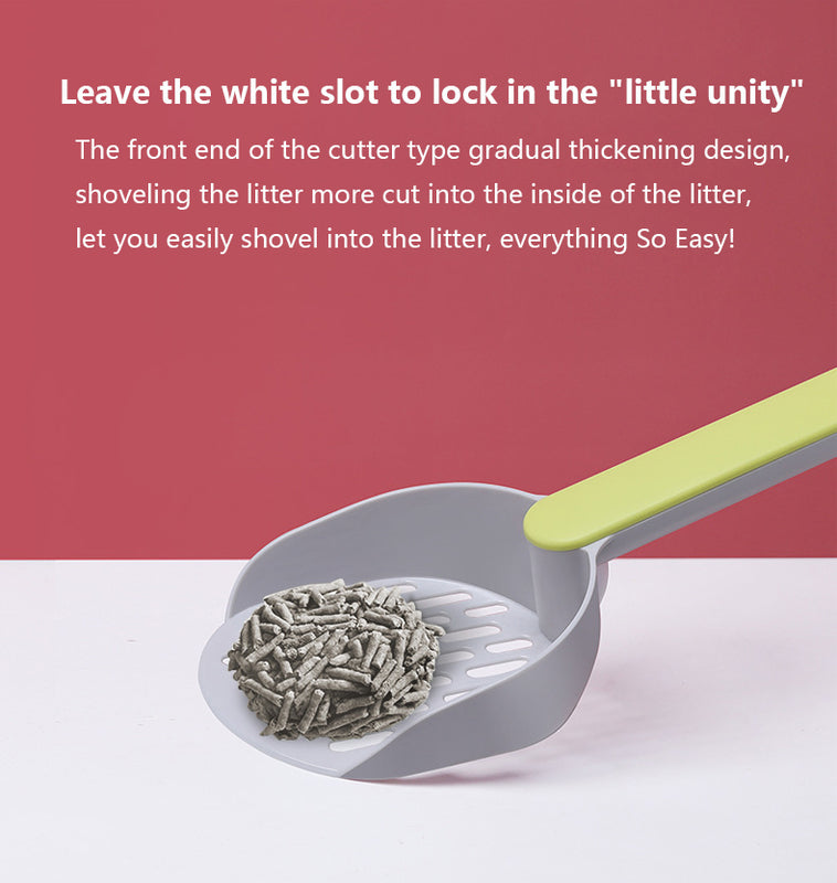 Eco-Friendly Plastic Cat Litter Scoop