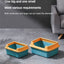 Spacious & Stylish: Large Capacity Semi-Enclosed Cat Toilet