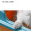 Spacious & Stylish: Large Capacity Semi-Enclosed Cat Toilet