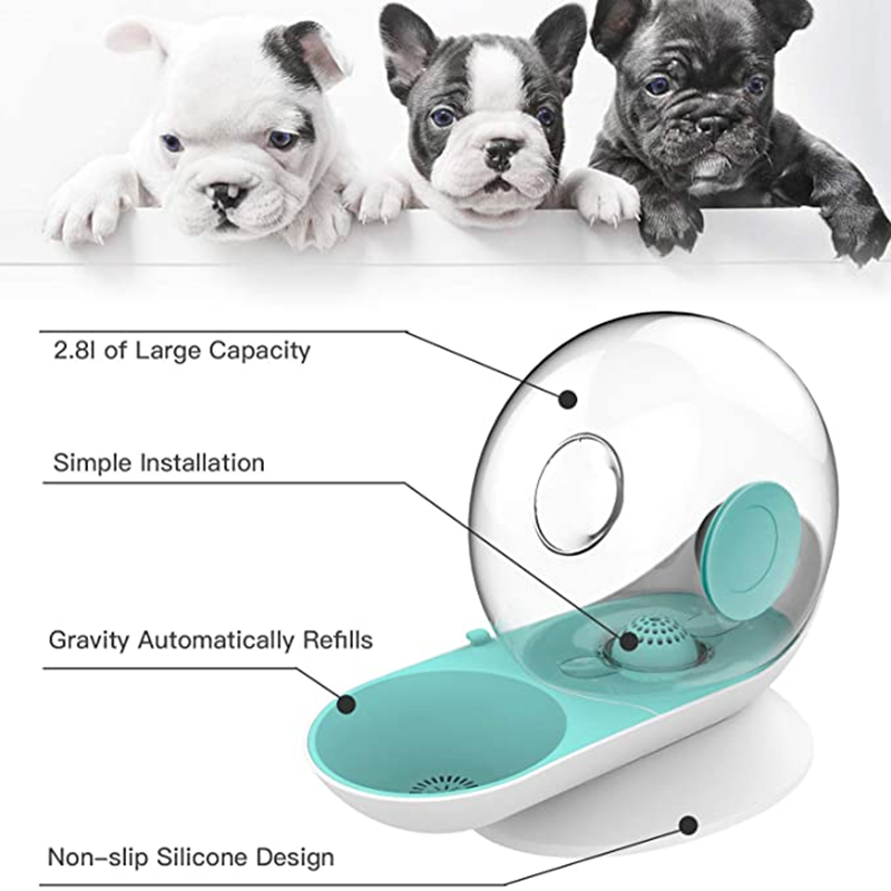 2.8L Snail-Styled Automatic Water Fountain