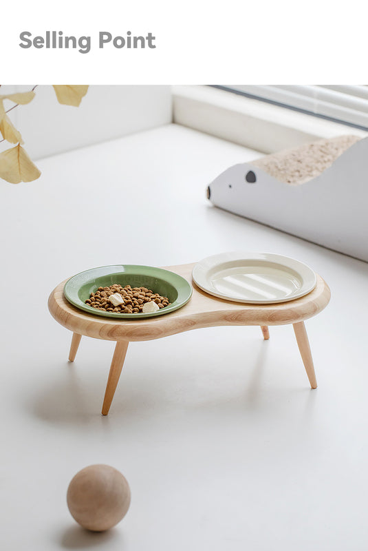 Luxury of Convenience with Chic Ceramic Bowl Suitable for Cats and Small Dogs